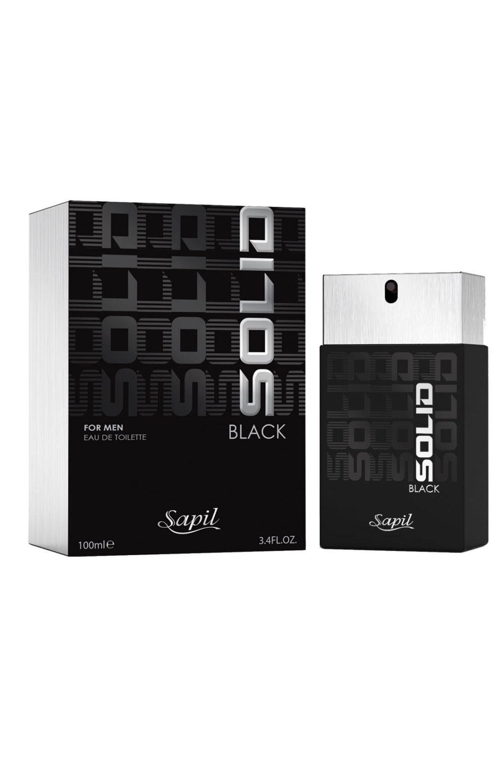 SOLID BLACK FOR MEN 100ML